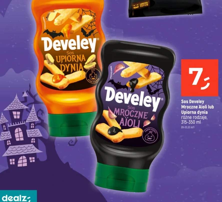 Sos Develey Mroczne Aioli +1 wariant