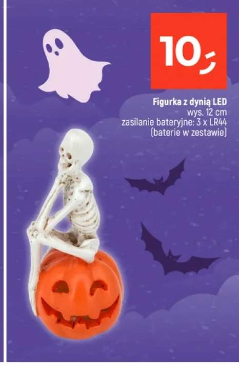 Figurka z dynią LED