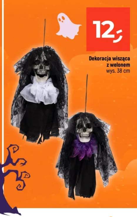 Dekoracja wisząca z welonem