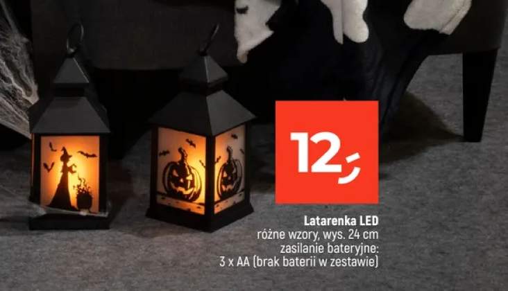 Latarenka LED wys. 24 cm