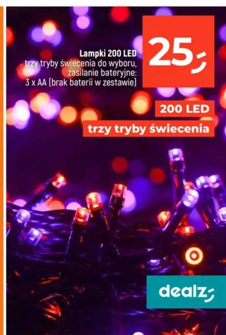 Lampki 200 LED