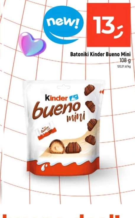 Batoniki Kinder Bueno Mini