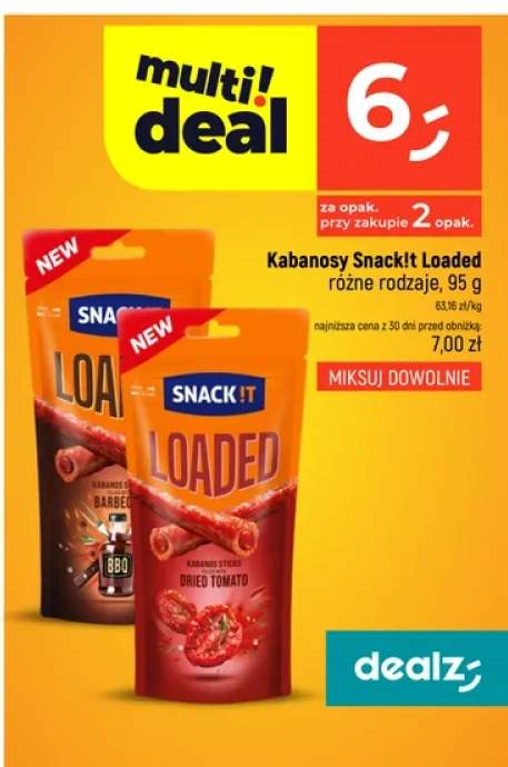 Kabanosy Snack!t Loaded Dried Tomato