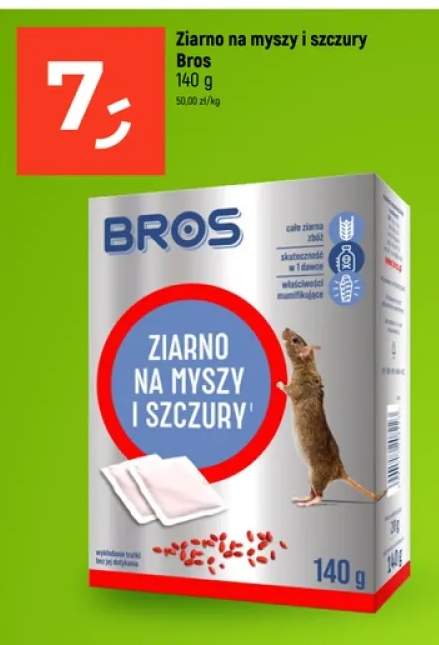 Ziarno na myszy i szczury Bros