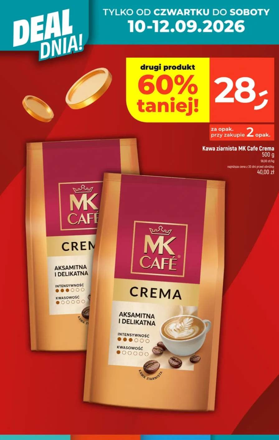 Kawa ziarnista MK Cafe Crema