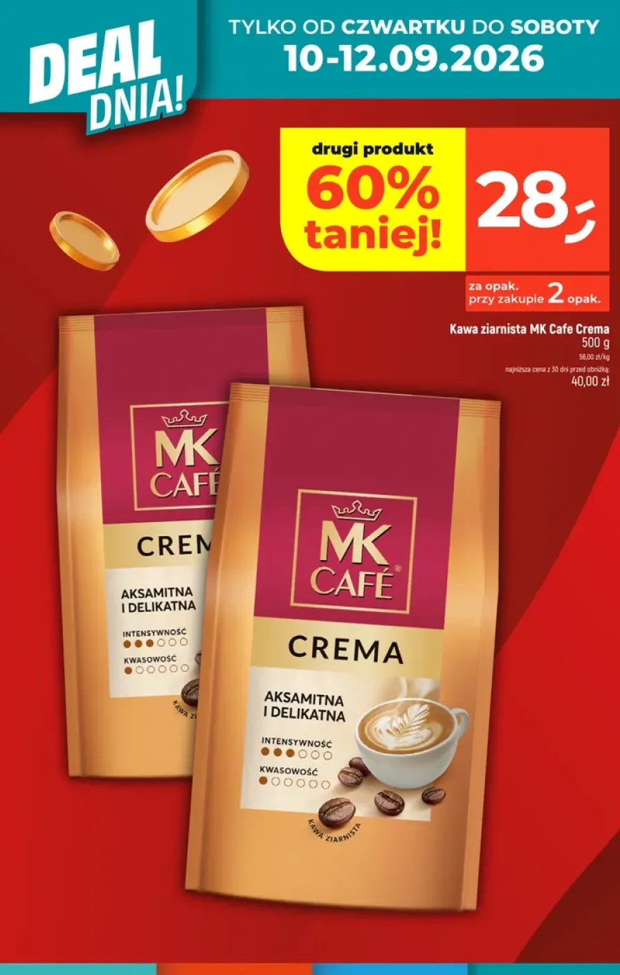 Kawa ziarnista MK Cafe Crema