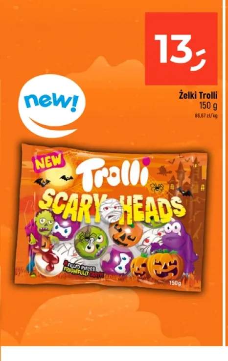 Żelki Trolli Scary Heads