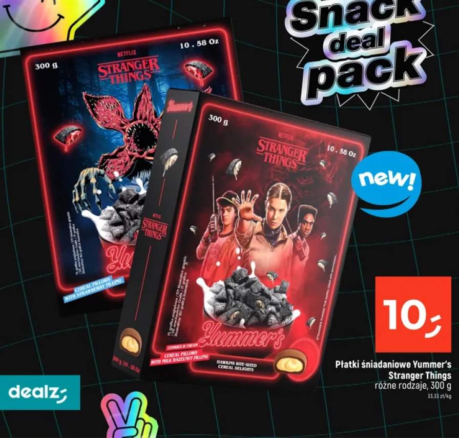 Płatki śniadaniowe Yummer's Stranger Things