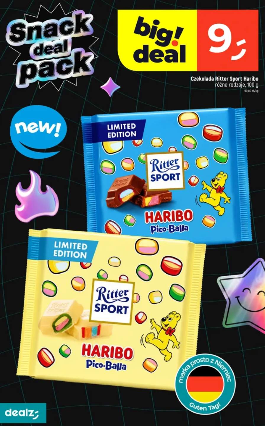 Czekolada Ritter Sport Haribo