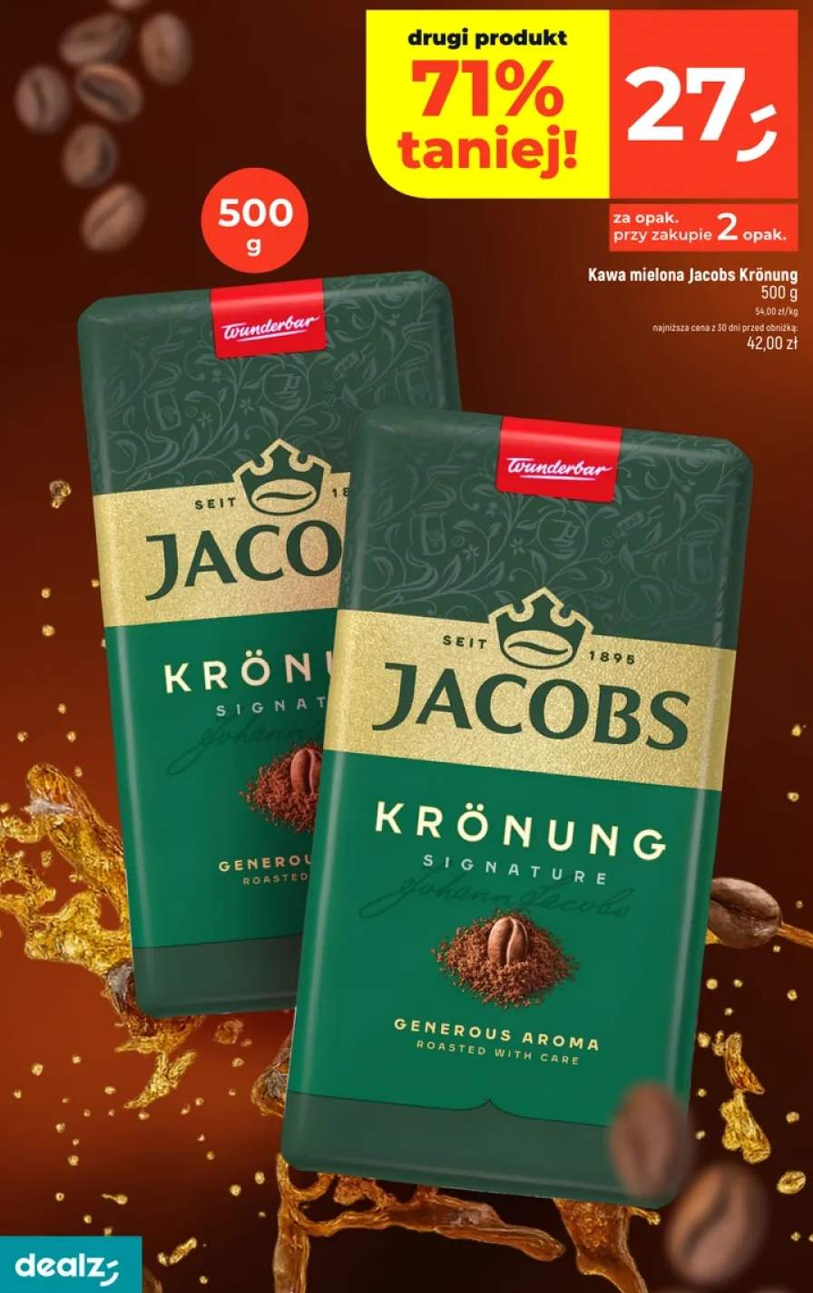 Kawa mielona Jacobs Krönung