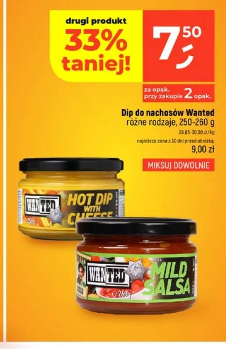 Dip do nachosów Wanted Hot Dip with Cheese +1 wariant