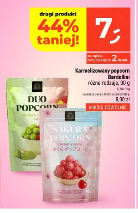 Karmelizowany popcorn Bardollini
