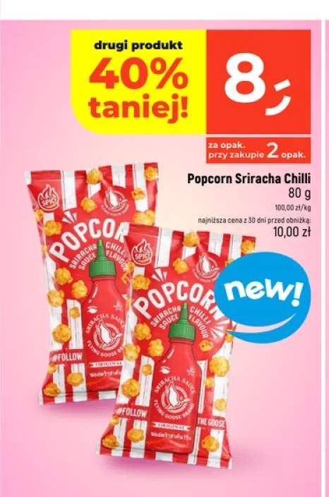 Popcorn Sriracha Chilli Flying Goose