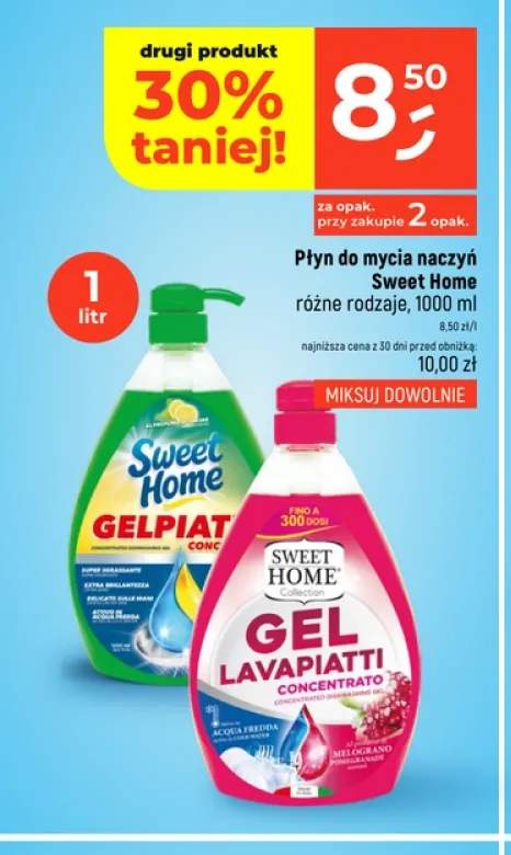Płyn do mycia naczyń Sweet Home