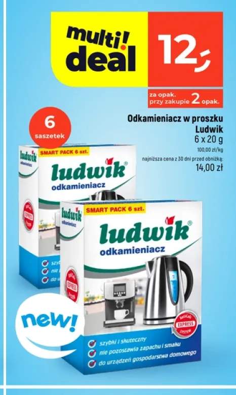 Odkamieniacz w proszku Ludwik