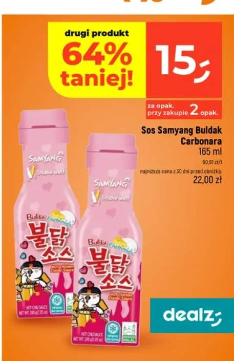 Sos Samyang Buldak Carbonara