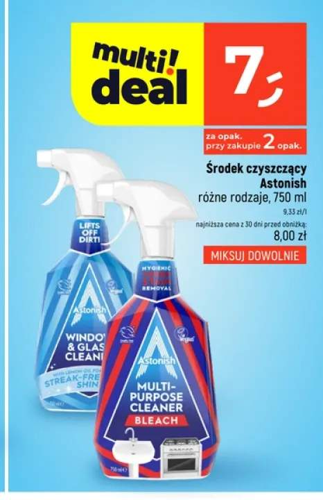 Środek czyszczący Astonish Window & Glass Cleaner +1 wariant
