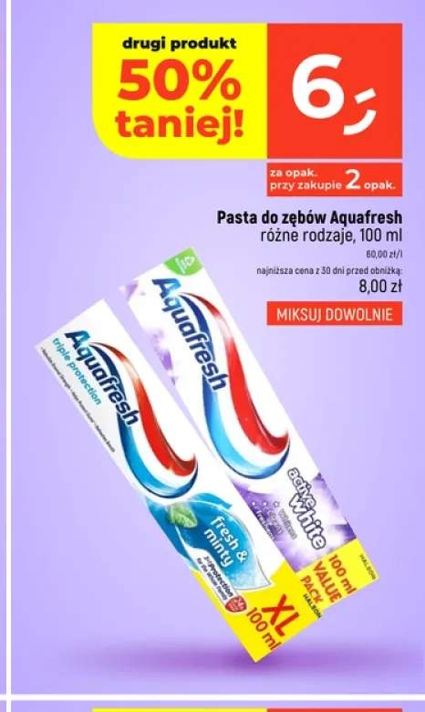 Pasta do zębów Aquafresh