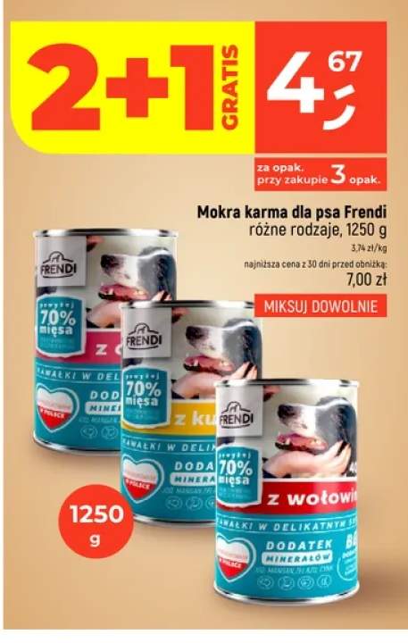 Mokra karma dla psa Frendi