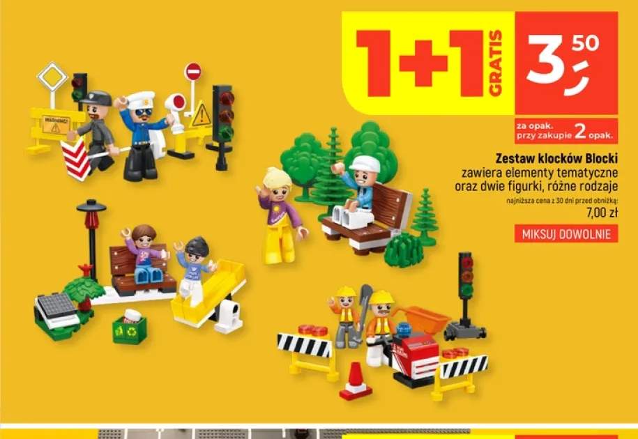Zestaw klocków Blocki