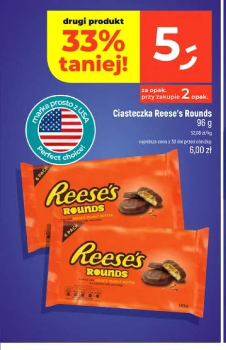 Ciasteczka Reese's Rounds