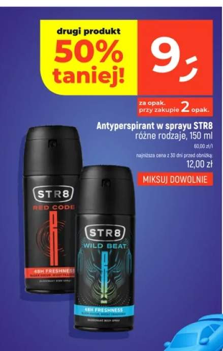 Antyperspirant w sprayu STR8 Red Code +1 wariant