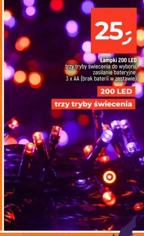 Lampki 200 LED