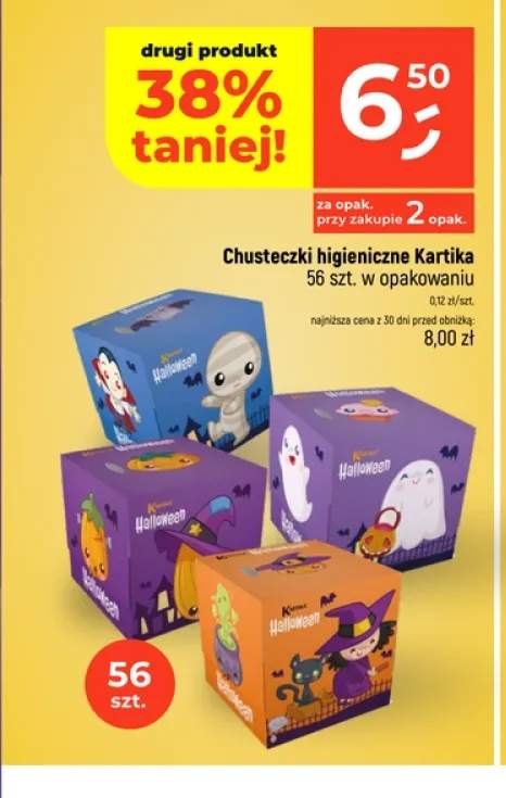 Chusteczki higieniczne Kartika