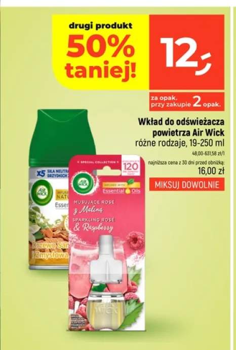 Wkład do odświeżacza powietrza Air Wick