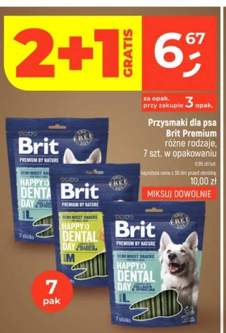 Przysmaki dla psa Brit Premium Happy:) Dental Day L +1 wariant