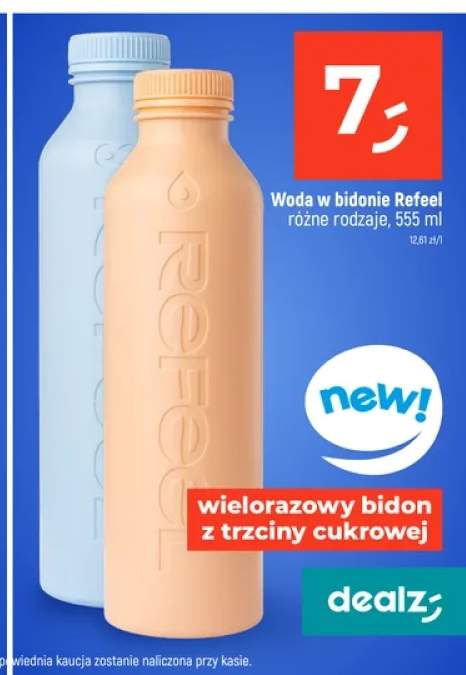 Woda w bidonie Refeel