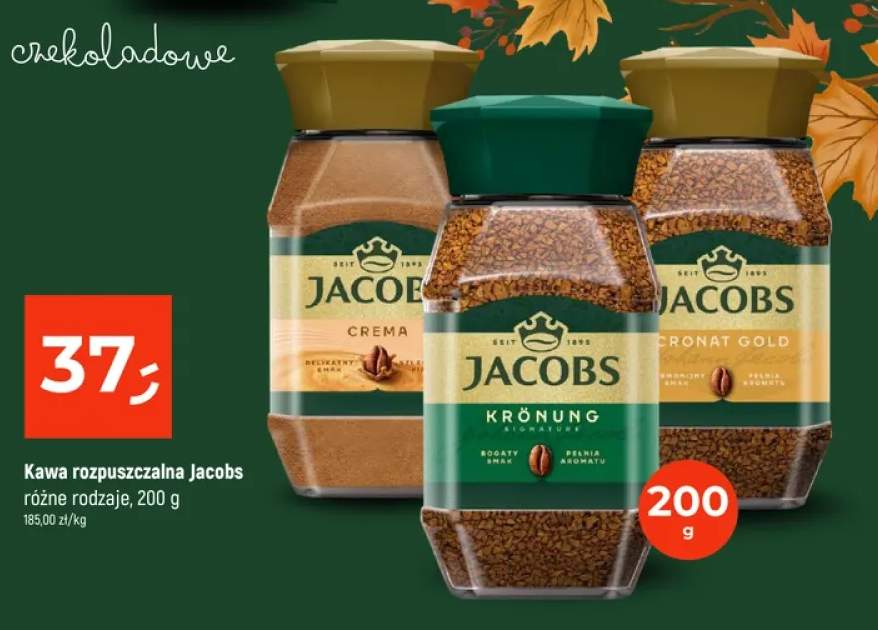 Kawa rozpuszczalna Jacobs Crema +2 warianty