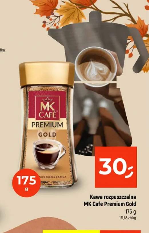 Kawa rozpuszczalna MK Cafe Premium Gold
