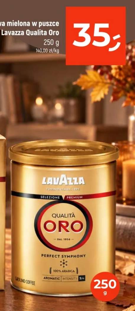 Kawa mielona w puszce Lavazza Qualita Oro
