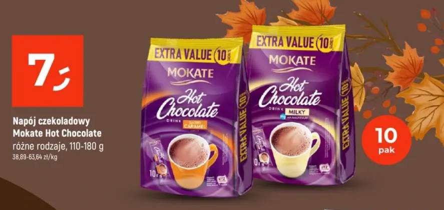 Napój czekoladowy Mokate Hot Chocolate 10-pak