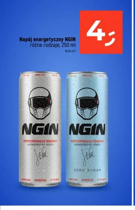 Napój energetyczny NGIN +1 wariant