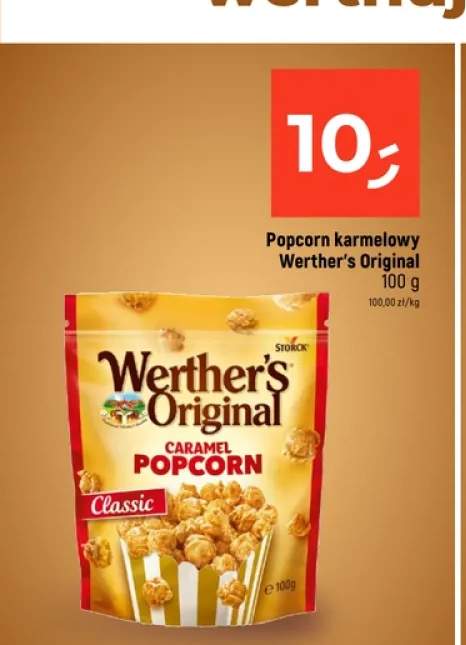 Popcorn karmelowy Werther's Original