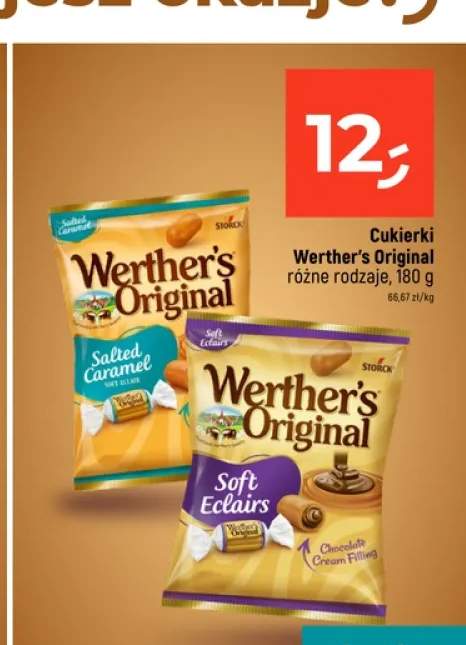 Cukierki Werther's Original Salted Caramel +1 wariant