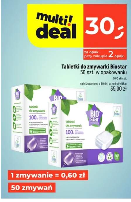 Tabletki do zmywarki Biostar