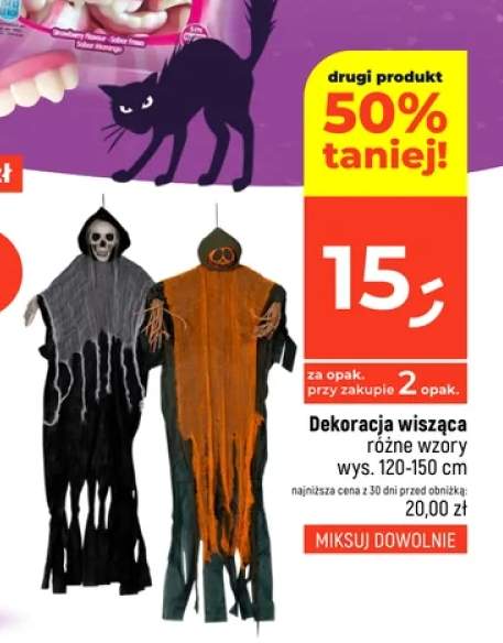 Dekoracja wisząca wys. 120-150 cm