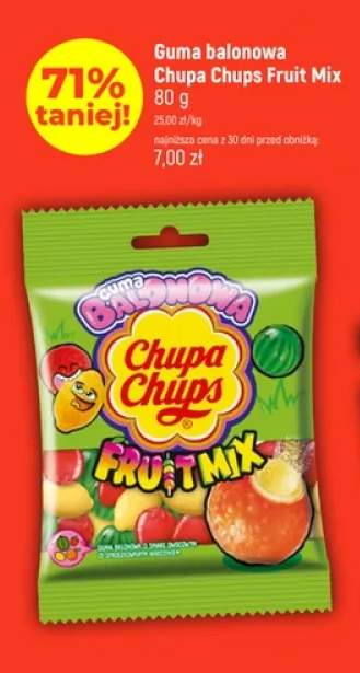 Guma balonowa Chupa Chups Fruit Mix