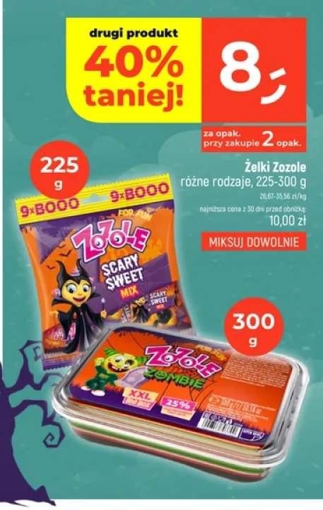 Żelki Zozole Scary Sweet Mix