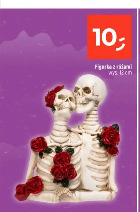Figurka z różami