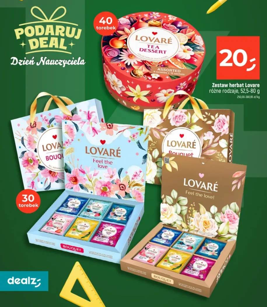 Zestaw herbat Lovare Tea Dessert +1 wariant