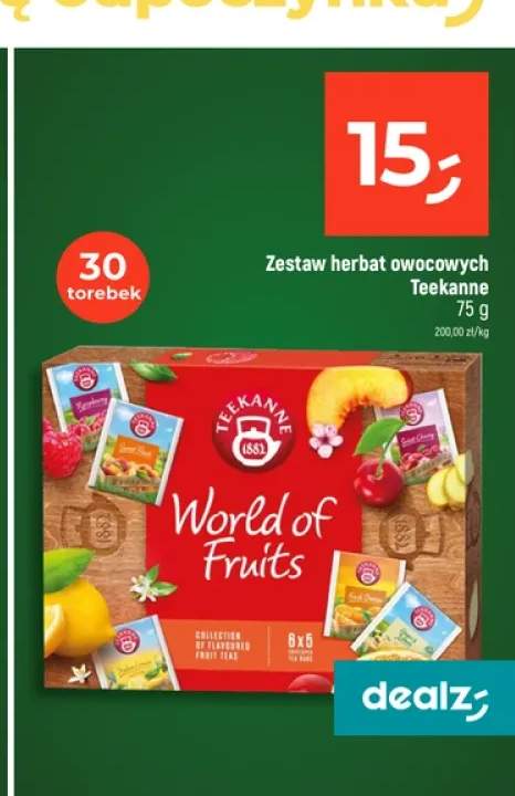 Zestaw herbat owocowych Teekanne World of Fruits