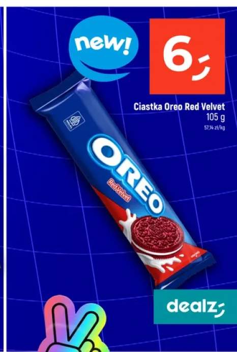 Ciastka Oreo Red Velvet