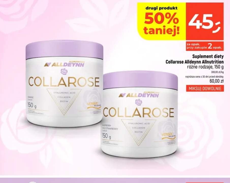 Suplement diety Collarose Orange Alldeynn Allnutrition +1 wariant