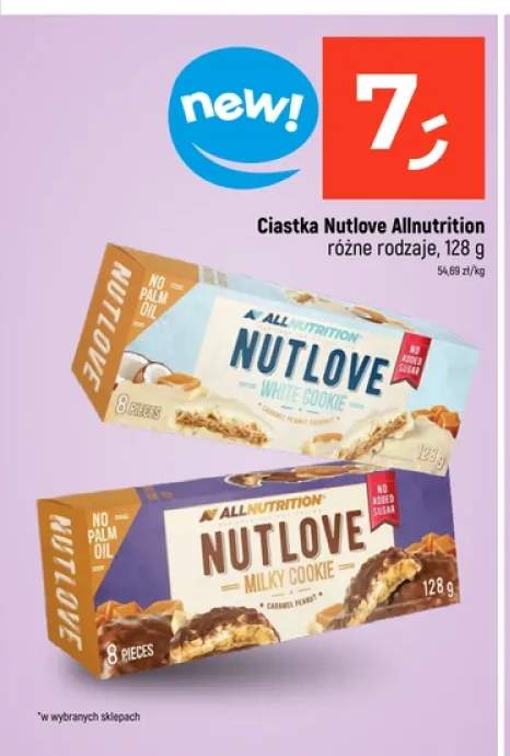 Ciastka Allnutrition Nutlove White Cookie