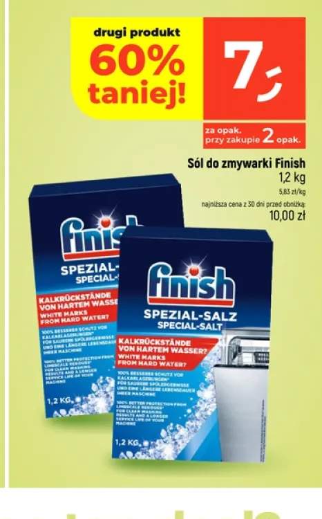 Sól do zmywarki Finish