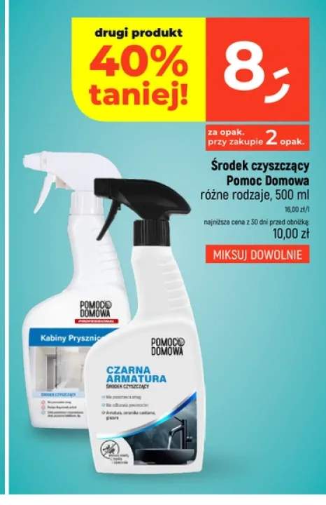 Środek czyszczący Pomoc Domowa Czarna Armatura